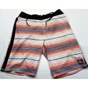 Mens Quiksilver Board Shorts 33 Multicolor Surf Beachβ Swim Trunks